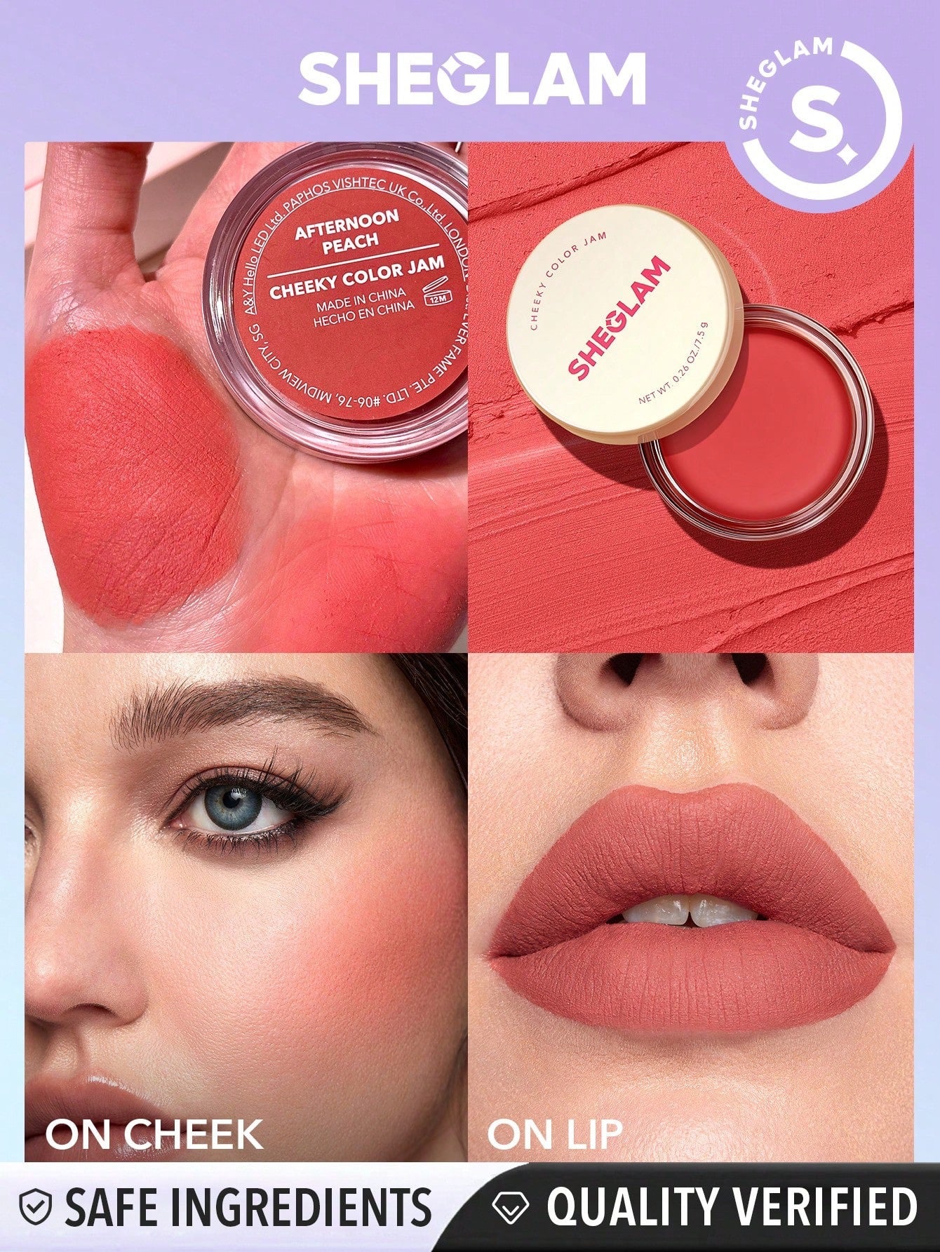 SHEGLAM Cheeky Color Jam Blush