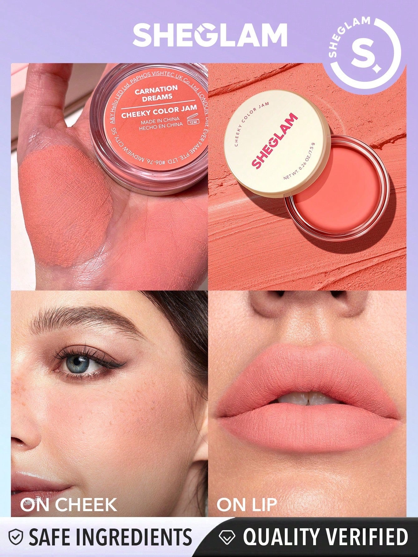 SHEGLAM Cheeky Color Jam Blush