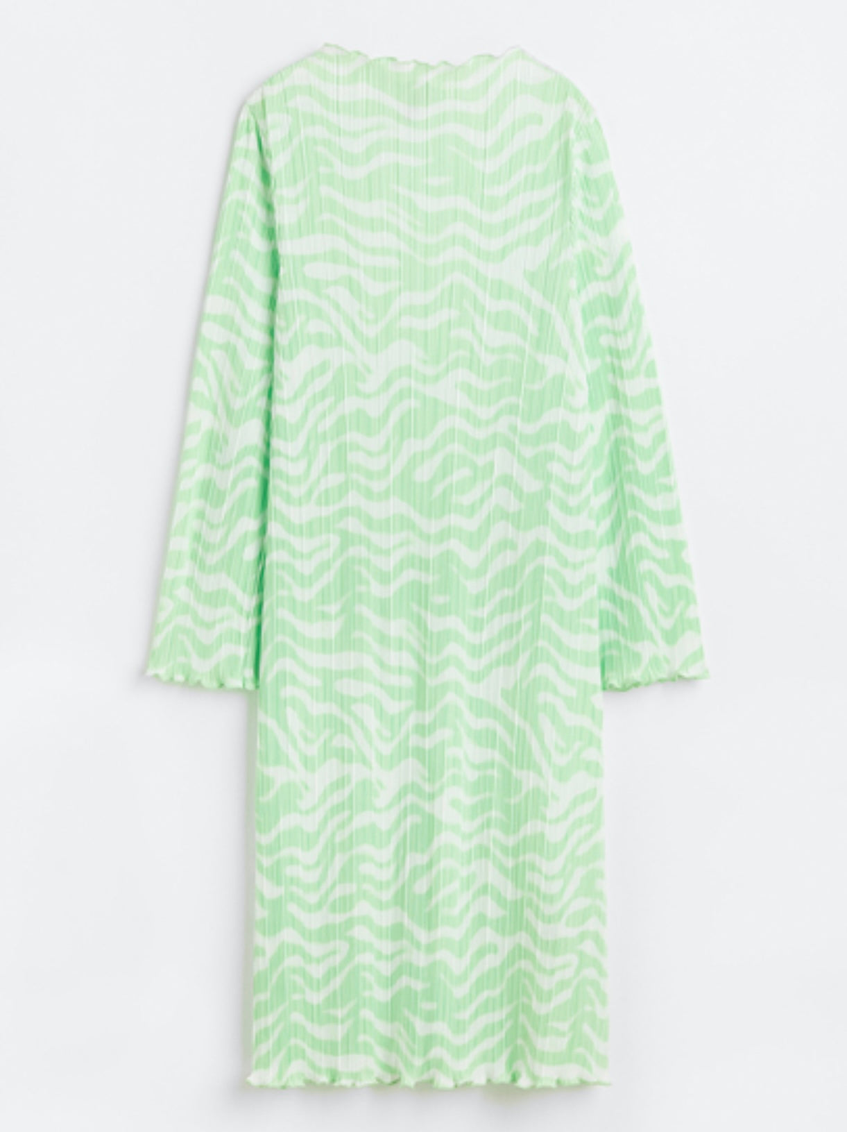 H&M Weave Pleated Dress