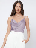 SHEIN Cowl Neck Cami Top