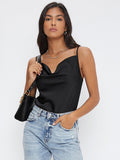 SHEIN Cowl Neck Cami Top