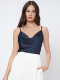 SHEIN Cowl Neck Cami Top