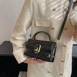 Toggle Switch Satchel Bag