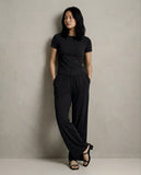 Solid Tee & Trouser Set