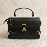 Toggle Switch Satchel Bag