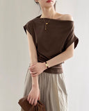 Solid Asymmetrical Top