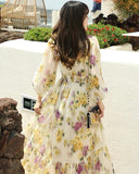 Floral Ruffle Hem Dress