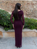 Ruched Twist-Front Dress