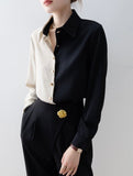 Two-Tone Button Down Shirt