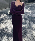 Solid Cami Dress & Shrug Set - Purple