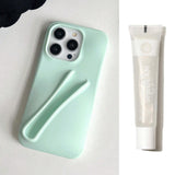 Viral Lip Phone Case - Mint Green