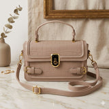 Toggle Switch Satchel Bag