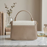 Shore Multi-Color Woven Satchel Bag