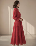 Eyelet Tier Dress