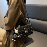 Toggle Switch Satchel Bag