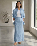 Linen Three Pieces Co-Ord Set