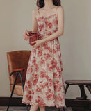 Floral Cami Dress & Cardigan Set