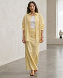 Linen Three Pieces Co-Ord Set