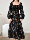 Ditsy Floral Cottagecore Long Dress