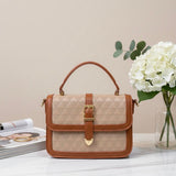 Delta Multi-Color Satchel Bag