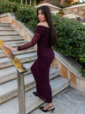 Ruched Twist-Front Dress