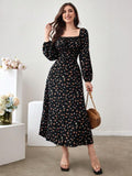 Ditsy Floral Cottagecore Long Dress