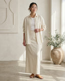 Linen Three Pieces Co-Ord Set