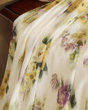 Floral Ruffle Hem Dress