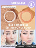 SHEGLAM Insta-Ready Face & Under Eye Setting Powder Duo