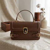 Toggle Switch Satchel Bag