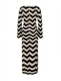 Textured Knit Holiday Dress