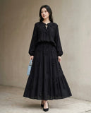 Bohemian Blouse & Skirt Set