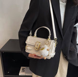Toggle Switch Satchel Bag