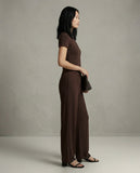 Solid Tee & Trouser Set