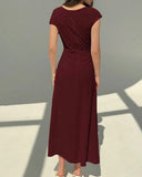 Asymmetrical Slim Fit Dress