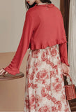 Floral Cami Dress & Cardigan Set