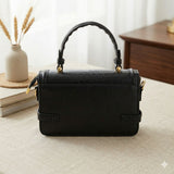 Toggle Switch Satchel Bag