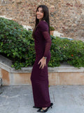 Ruched Twist-Front Dress