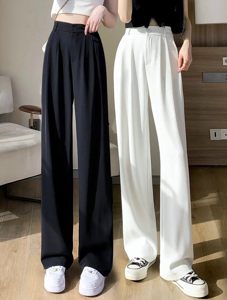 Loose Fit Straight Leg Pants
