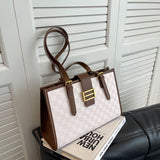 Sorelle - Checkered Tote Bag
