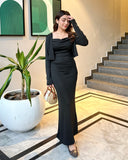 Solid Cami Dress & Shrug Set
