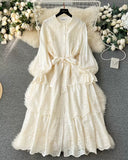 Eyelet Tier Dress
