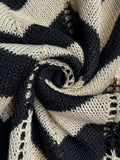 Textured Knit Holiday Dress