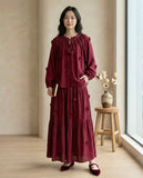 Bohemian Blouse & Skirt Set