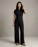 Solid Tee & Trouser Set