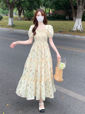 Ditsy Floral Tiered Dress