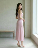 Satin Drape Dress