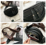 Aeris - Quilted Fanny Pack Crossbody Bag