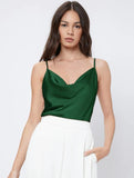 SHEIN Cowl Neck Cami Top