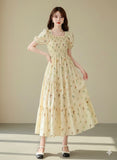 Ditsy Floral Tiered Dress